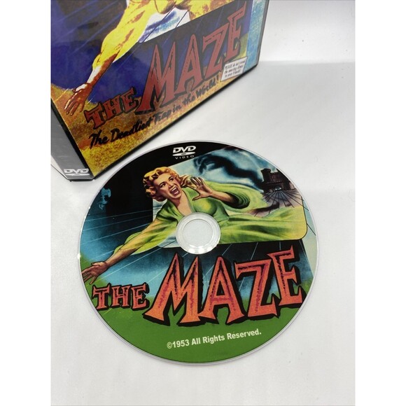 The Maze (1953) DVD Resurrection Video edition - 2D Version - Picture 4 of 7